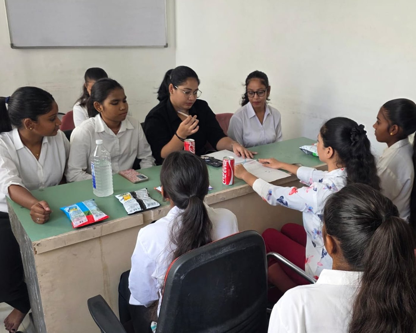 Students at Vista Computer Academy